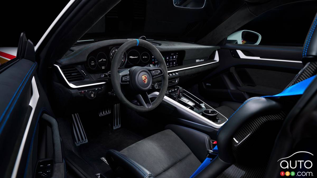 Porsche 911 Dakar 2023, intérieur